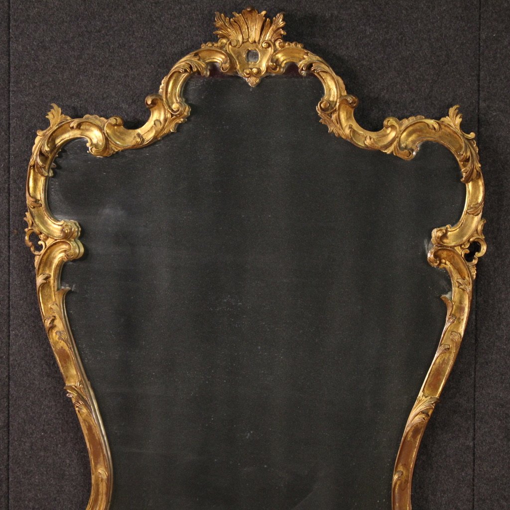 Large 20th Century Italian Mirror-photo-3