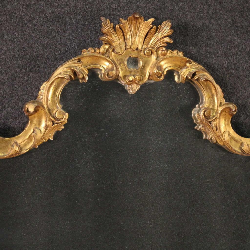 Large 20th Century Italian Mirror-photo-1