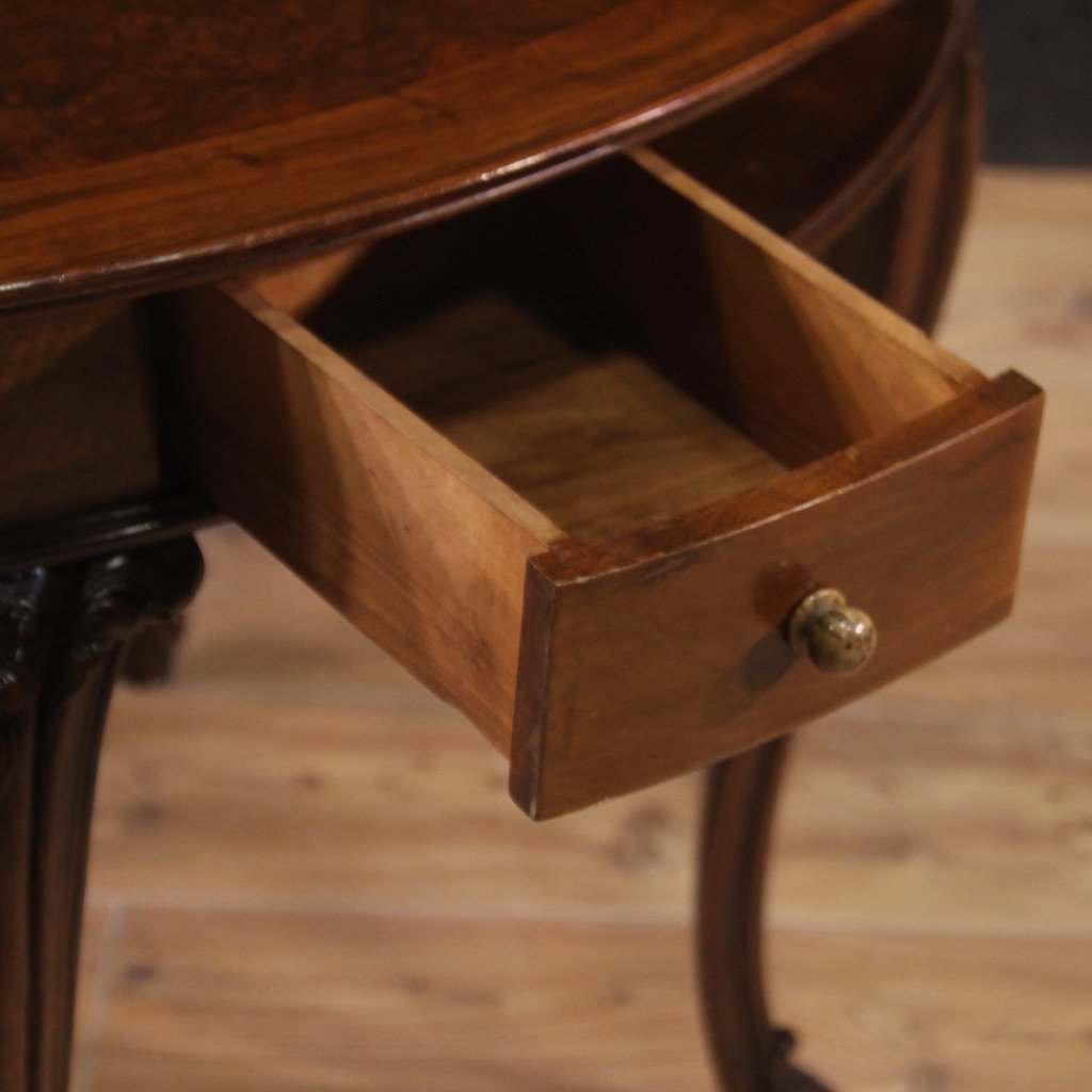 Grande Table à Jeux Italienne Du 20ème Siècle-photo-5