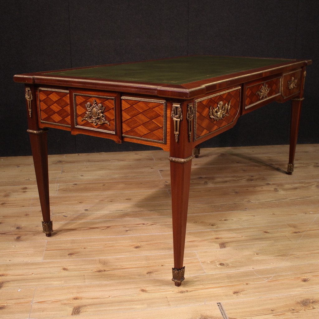 20th Century French Louis XVI Style Writing Desk-photo-3