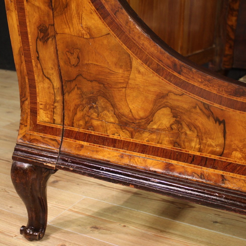 Lombard Double Bed In Louis XV Style From The 20th Century-photo-5