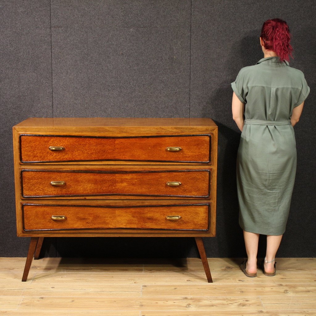 Commode italienne de design des années 70-photo-3