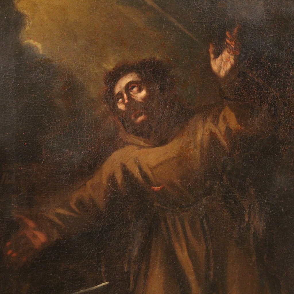 Peinture religieuse du 17ème siècle, Saint François d'Assise