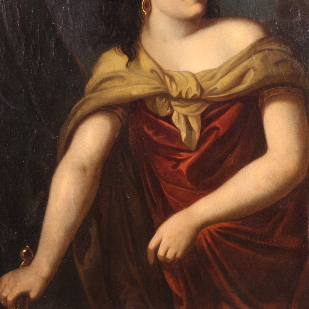 Mythological Painting Signed J. Hickel And Dated 1770, Medea-photo-5