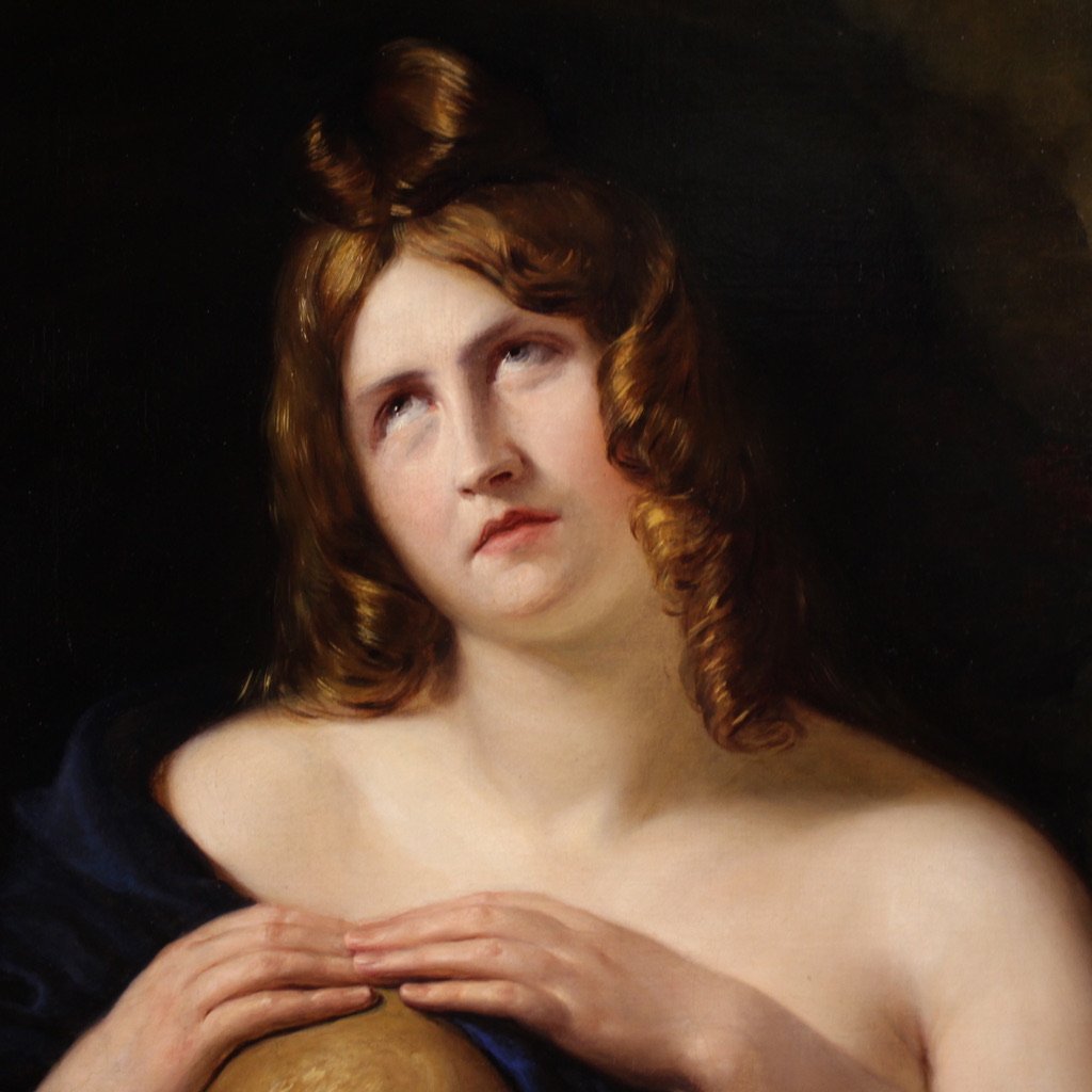 Grand tableau du 19ème siècle, Marie-Madeleine-photo-4