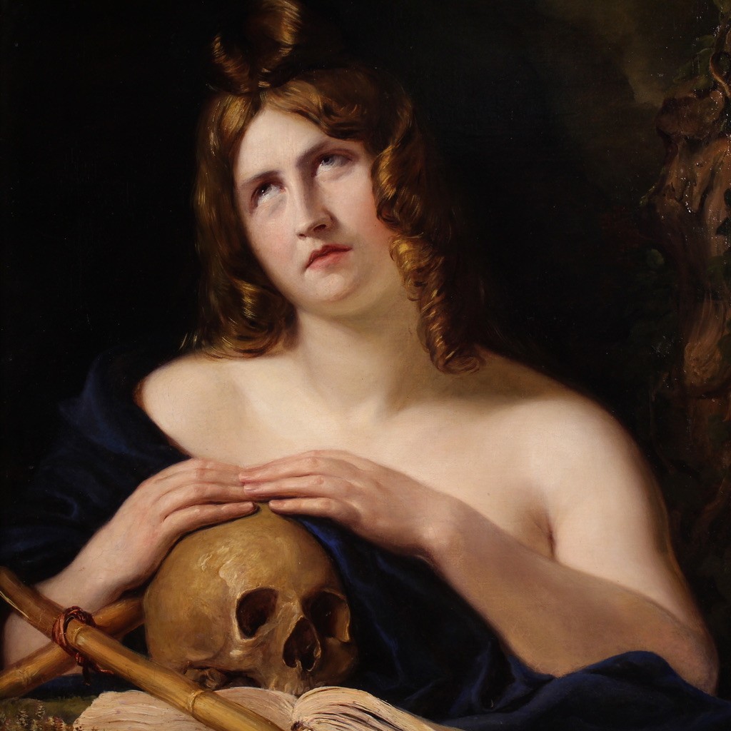 Grand tableau du 19ème siècle, Marie-Madeleine