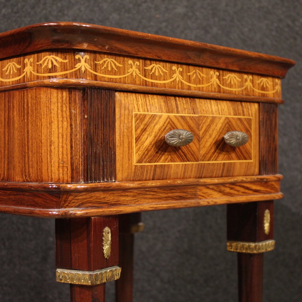 Pair Of Italian Bedside Tables From The 1960s-photo-4