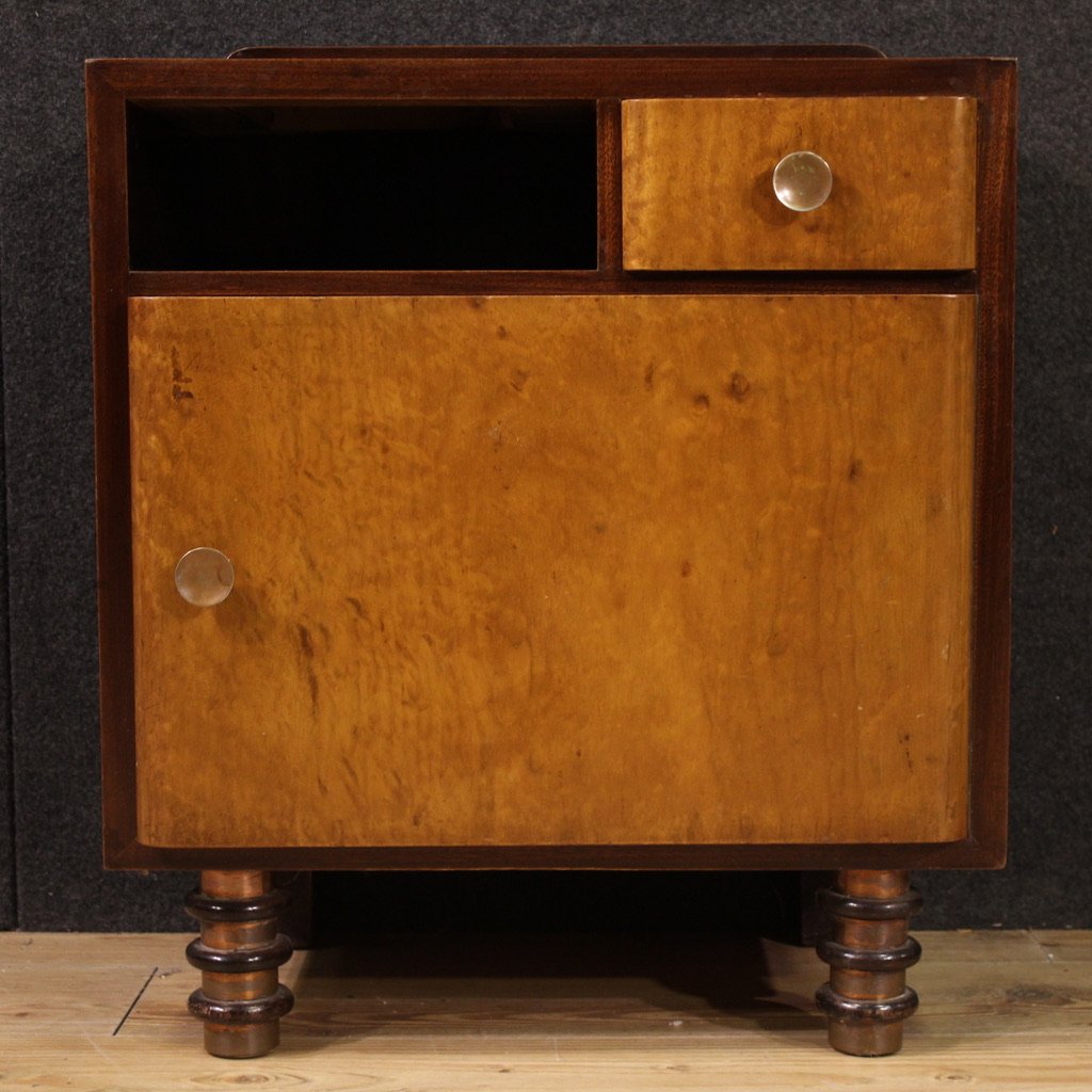 Paire de tables de chevet italiennes des années 1960-photo-1