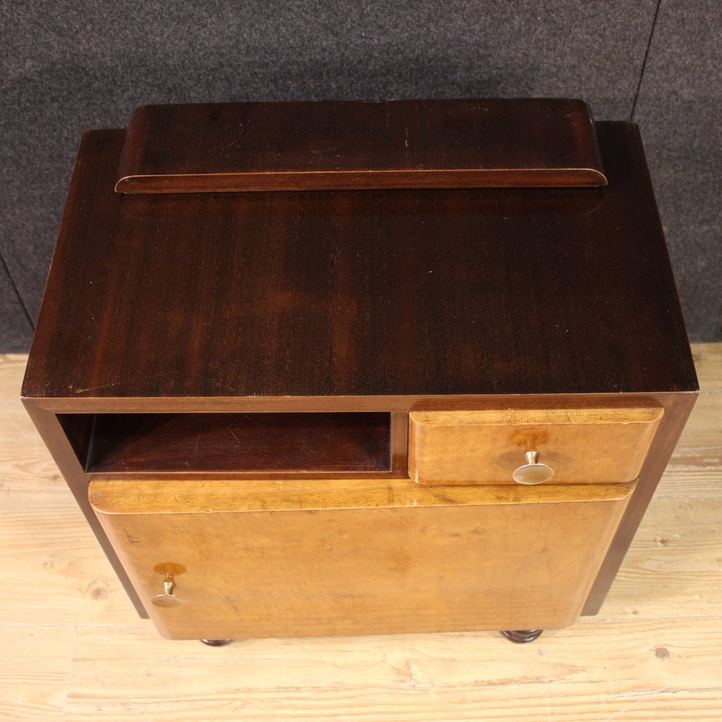 Paire de tables de chevet italiennes des années 1960-photo-5