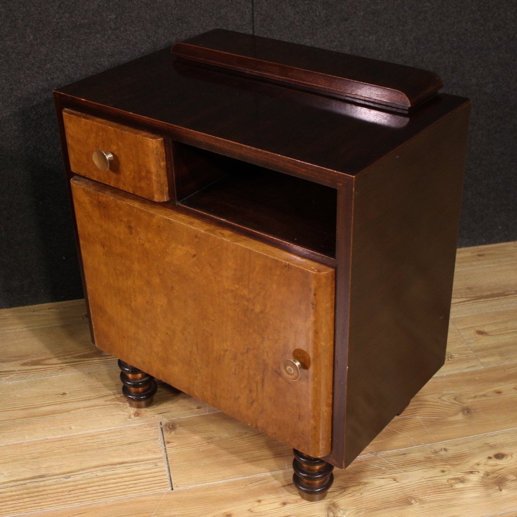 Paire de tables de chevet italiennes des années 1960-photo-8