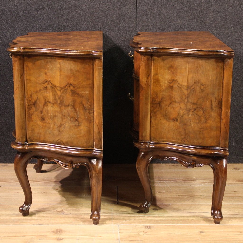 Pair Of 20th-century Venetian Bedside Tables-photo-4