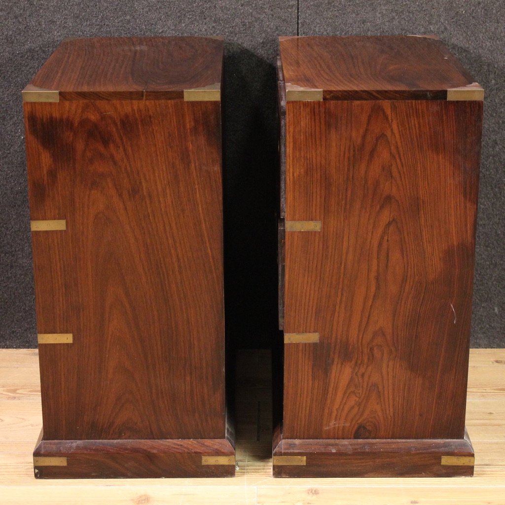 Pair Of 20th Century English Chests Of Drawers-photo-7