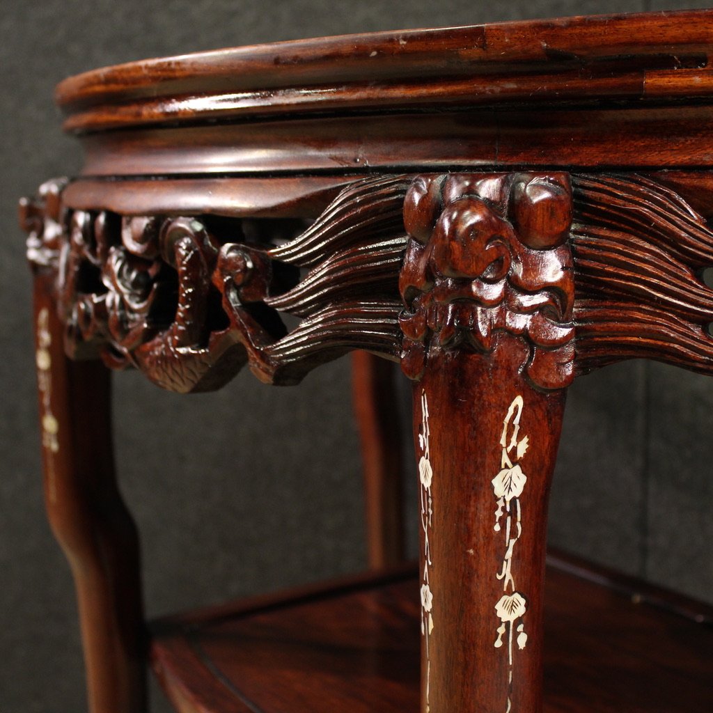 20th Century Chinese Inlaid Console-photo-4