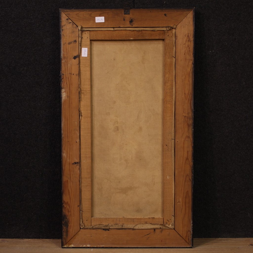 Italian Still Life Painting Signed And Dated 1919-photo-6