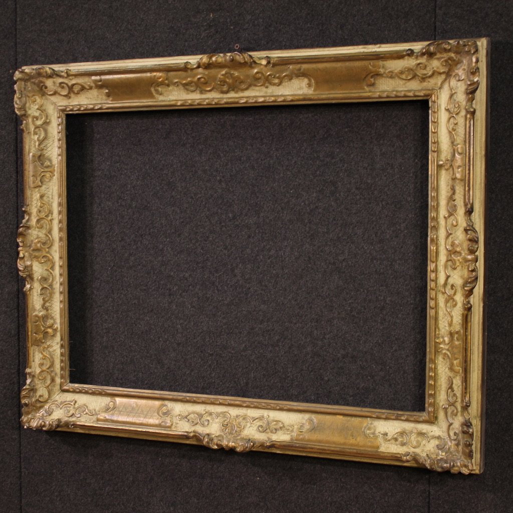 20th Century Italian Lacquered And Gilded Frame-photo-8