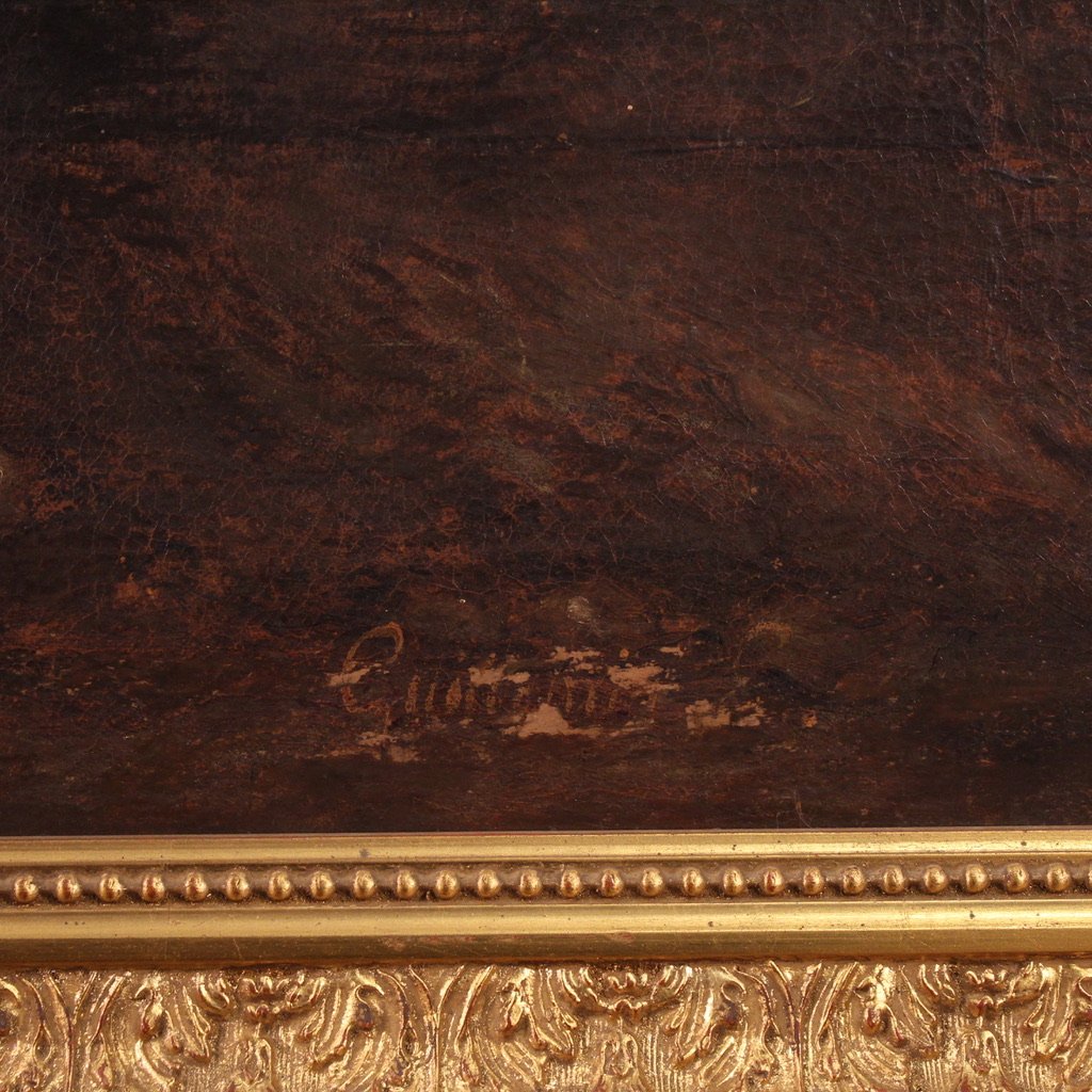 Great 17th-century Italian Painting, Lamentation Over The Dead Christ-photo-2