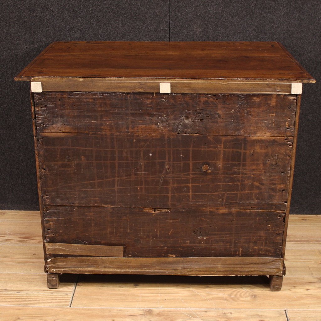 Commode génoise antique à bambocci du 18ème siècle-photo-2