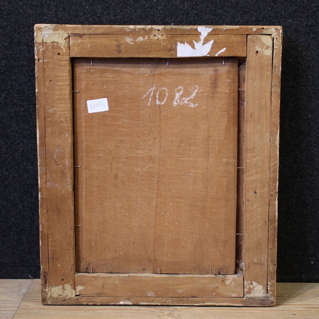 18th-century Italian Painting On Copper, The Death Of Cleopatra-photo-4