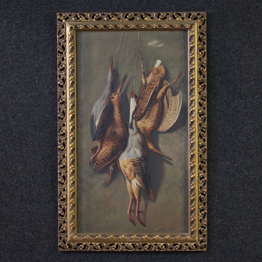 20th Century Italian Painting, Still Life With Game