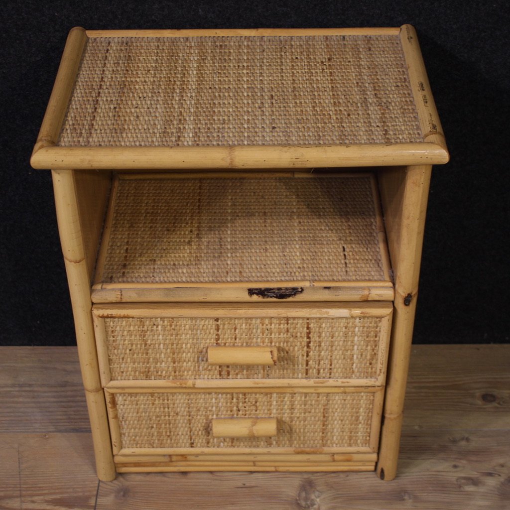 Pair Of Italian Bedside Tables From The 1980s-photo-1