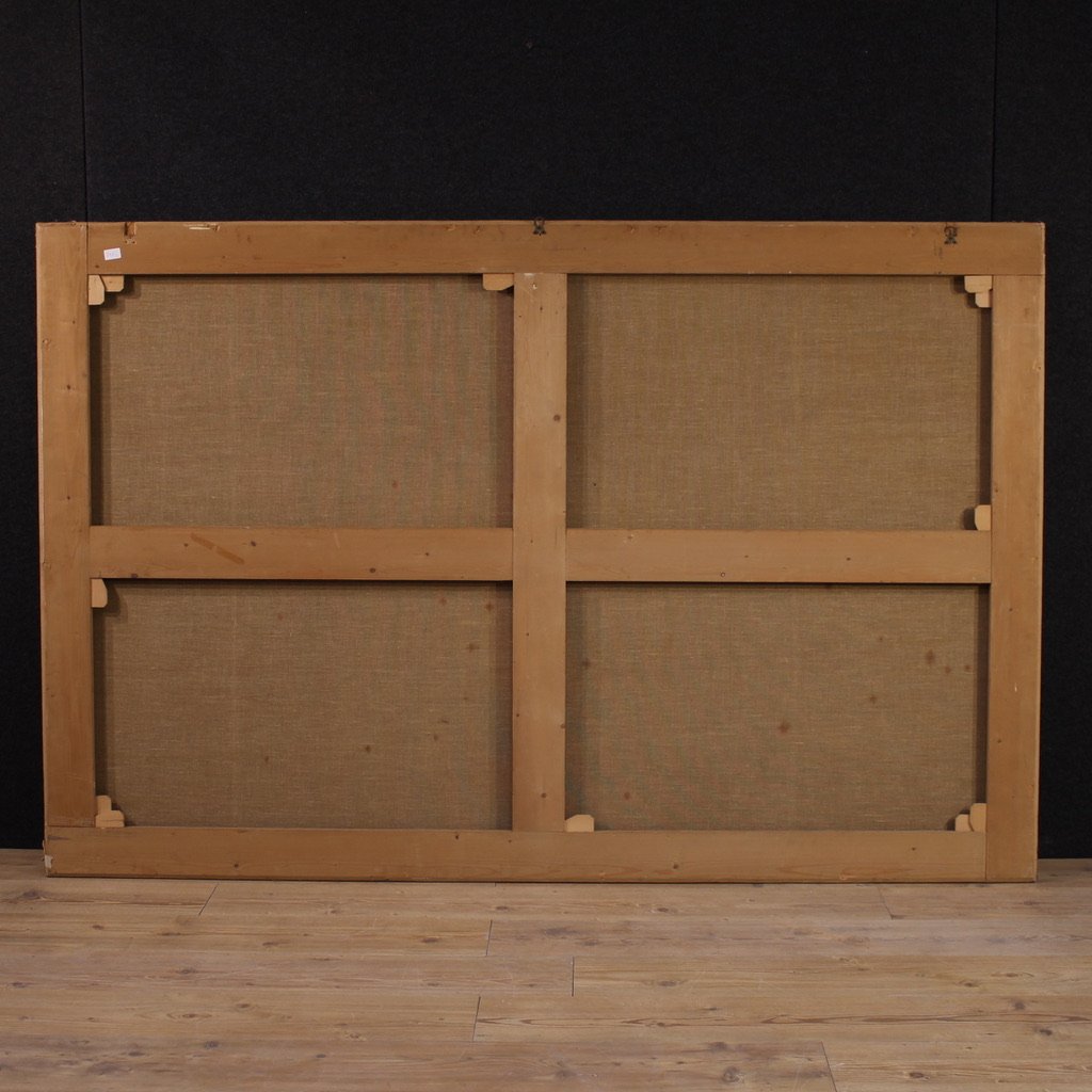 Grand tableau français du 18ème siècle, halte des grenadiers montés de la Garde royale-photo-4