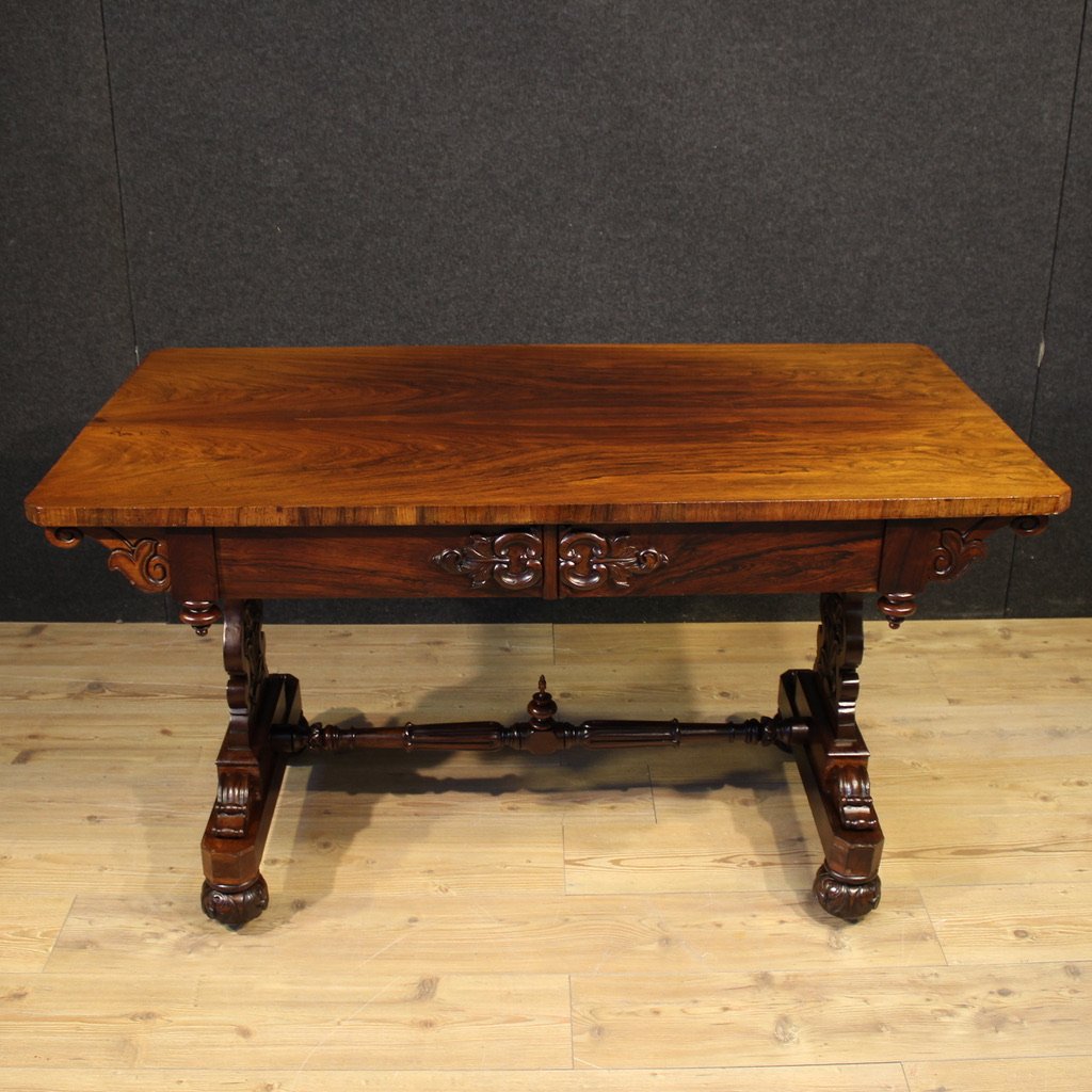 Bureau gallois ancien du 19ème siècle-photo-1