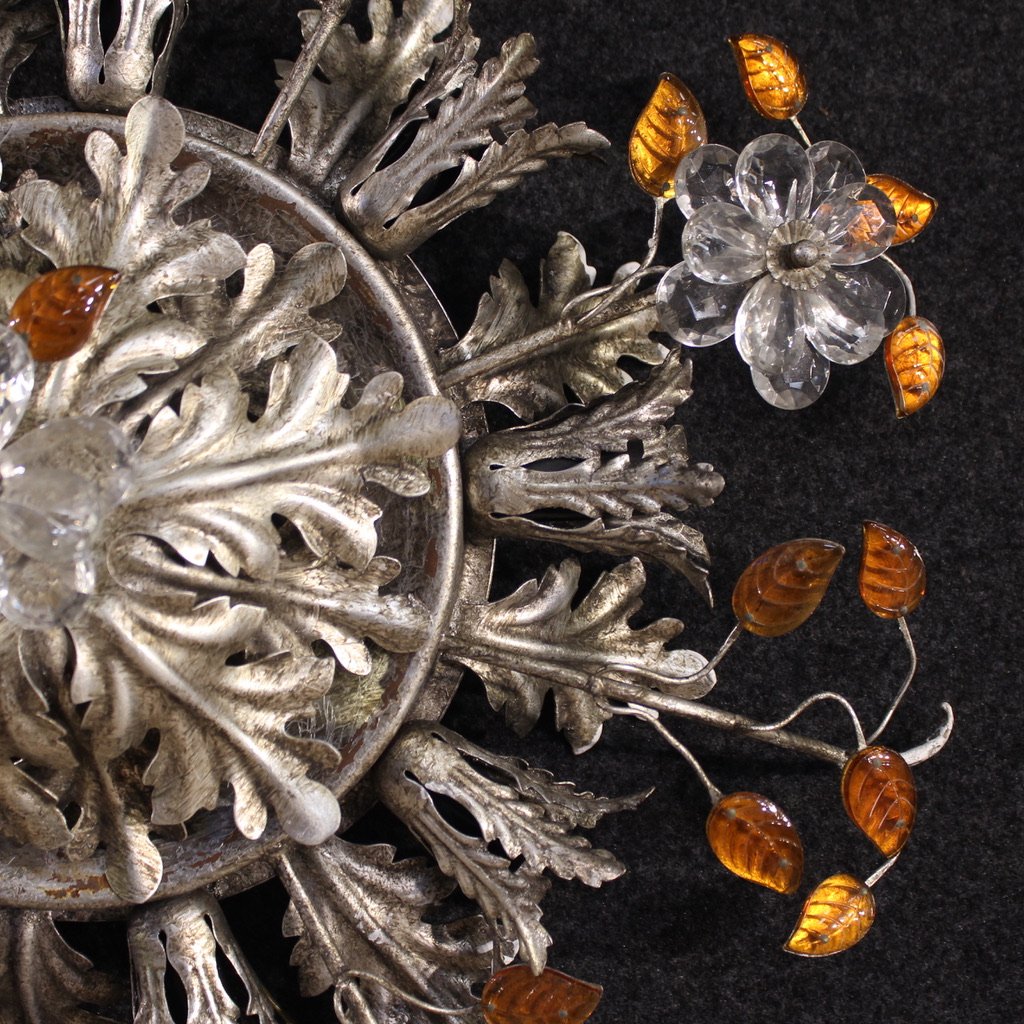 Florentine Ceiling Light From The 1970s, Banci Firenze-photo-3