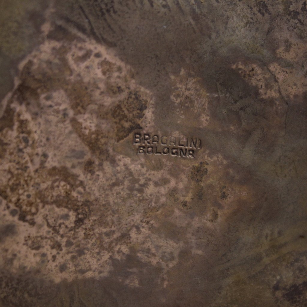 Lampe italienne estampillée Bragalini Bologna du 20ème siècle-photo-3