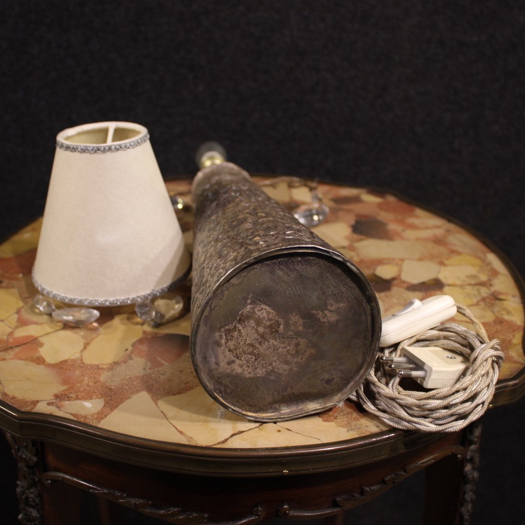 Lampe italienne estampillée Bragalini Bologna du 20ème siècle-photo-4