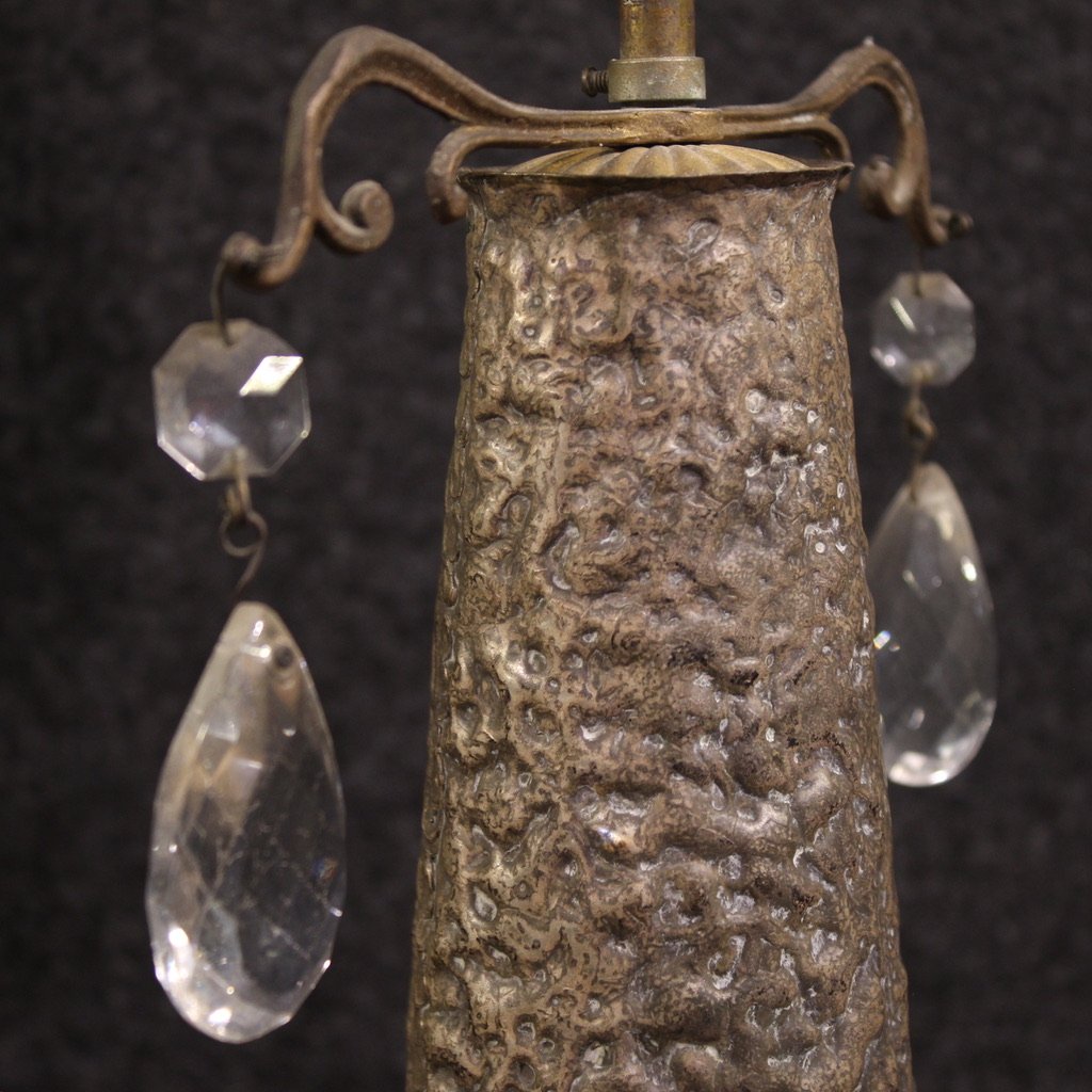 Lampe italienne estampillée Bragalini Bologna du 20ème siècle-photo-7