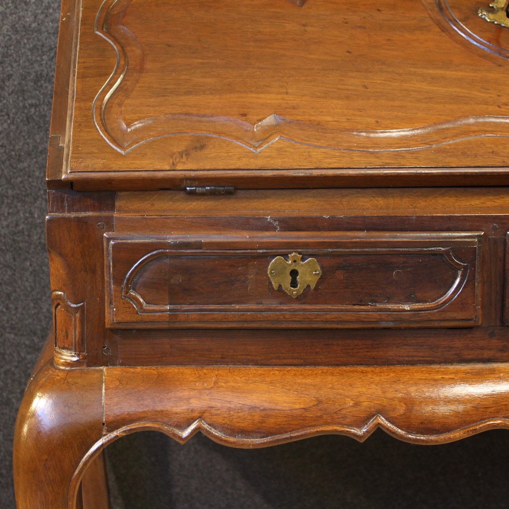 Ancien bureau de pente espagnol du milieu du 19ème siècle-photo-6