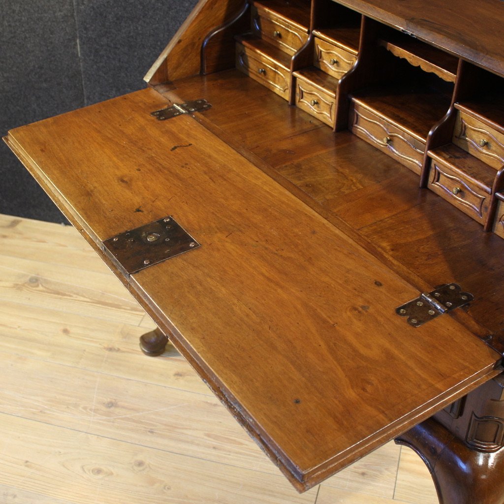 Ancien bureau de pente espagnol du milieu du 19ème siècle-photo-8