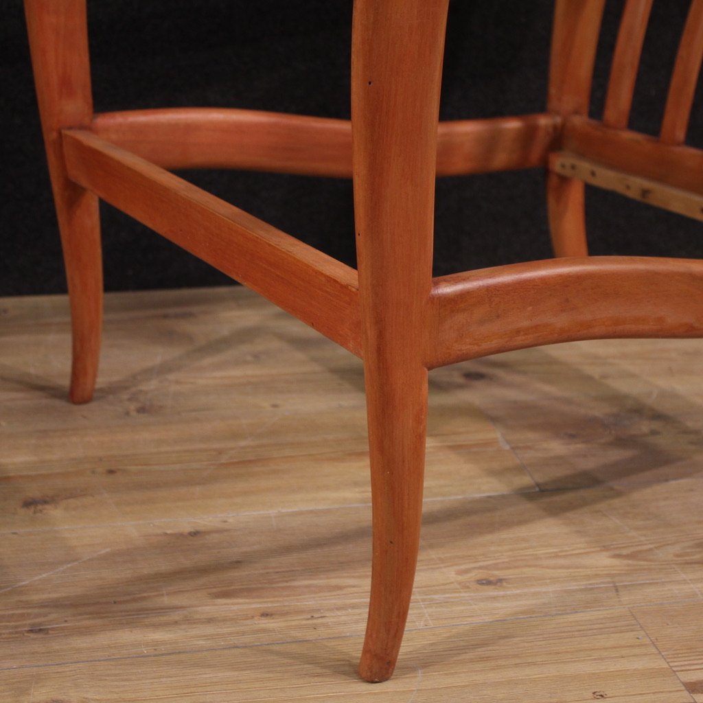 Paire de fauteuils italiens de style Paolo Buffa, années 1970-photo-6