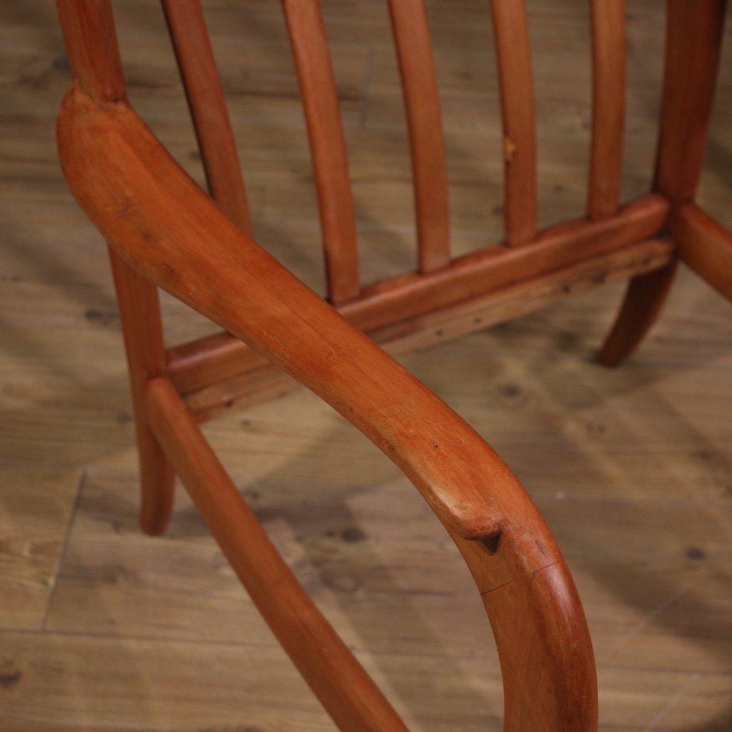 Paire de fauteuils italiens de style Paolo Buffa, années 1970-photo-7