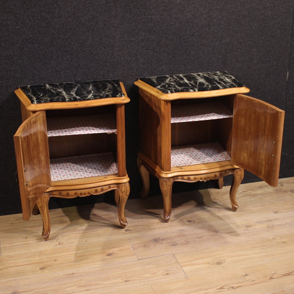 Pair Of 20th-century Italian Bedside Tables-photo-3