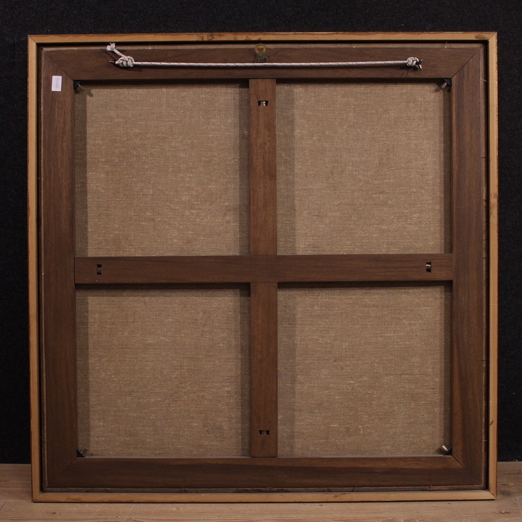 Antique French Landscape Painting From The 18th Century-photo-4