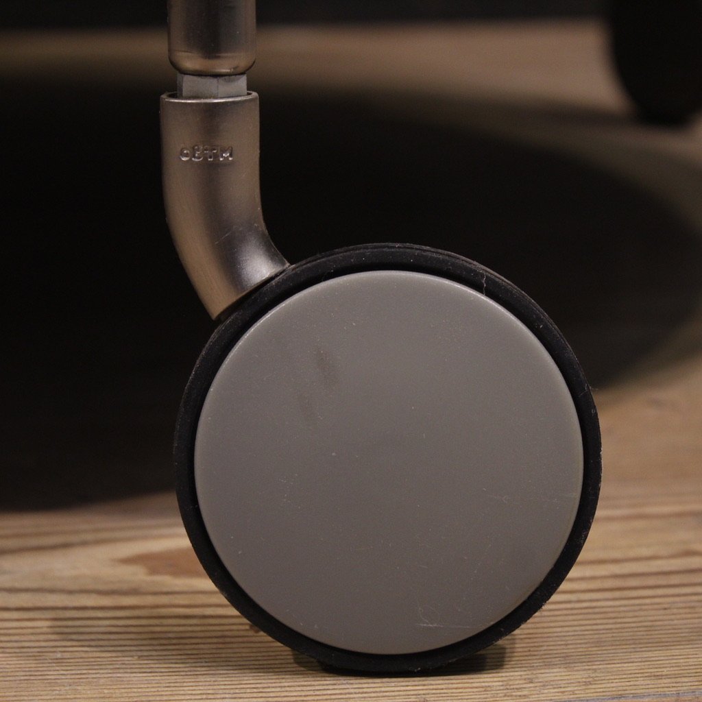 1980s Coffee Table On Casters-photo-7