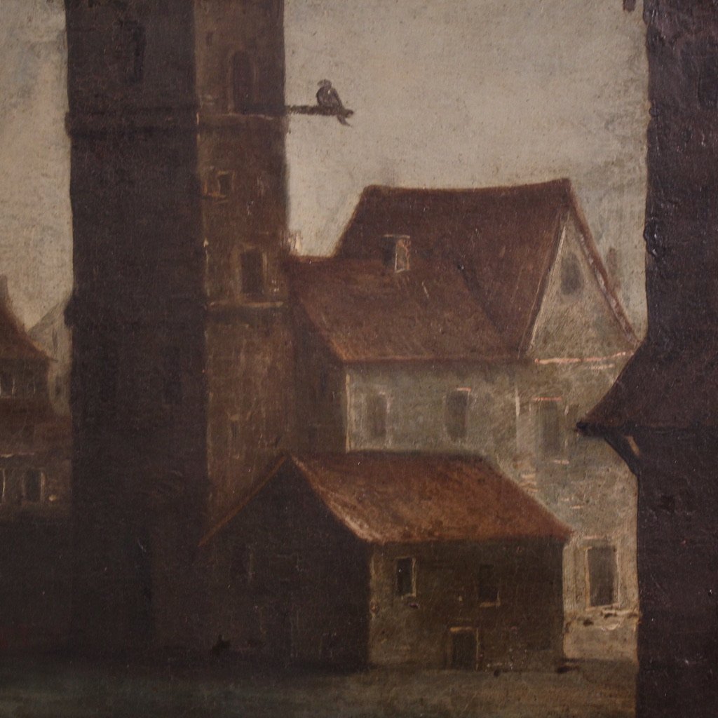 Antique 18th Century French Seascape Painting-photo-5