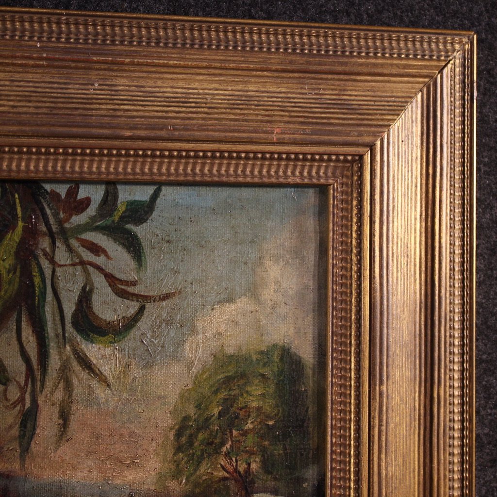 Tableau espagnol nature morte du 20ème siècle-photo-3