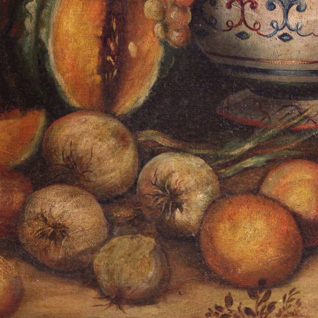 Tableau espagnol nature morte du 20ème siècle-photo-8
