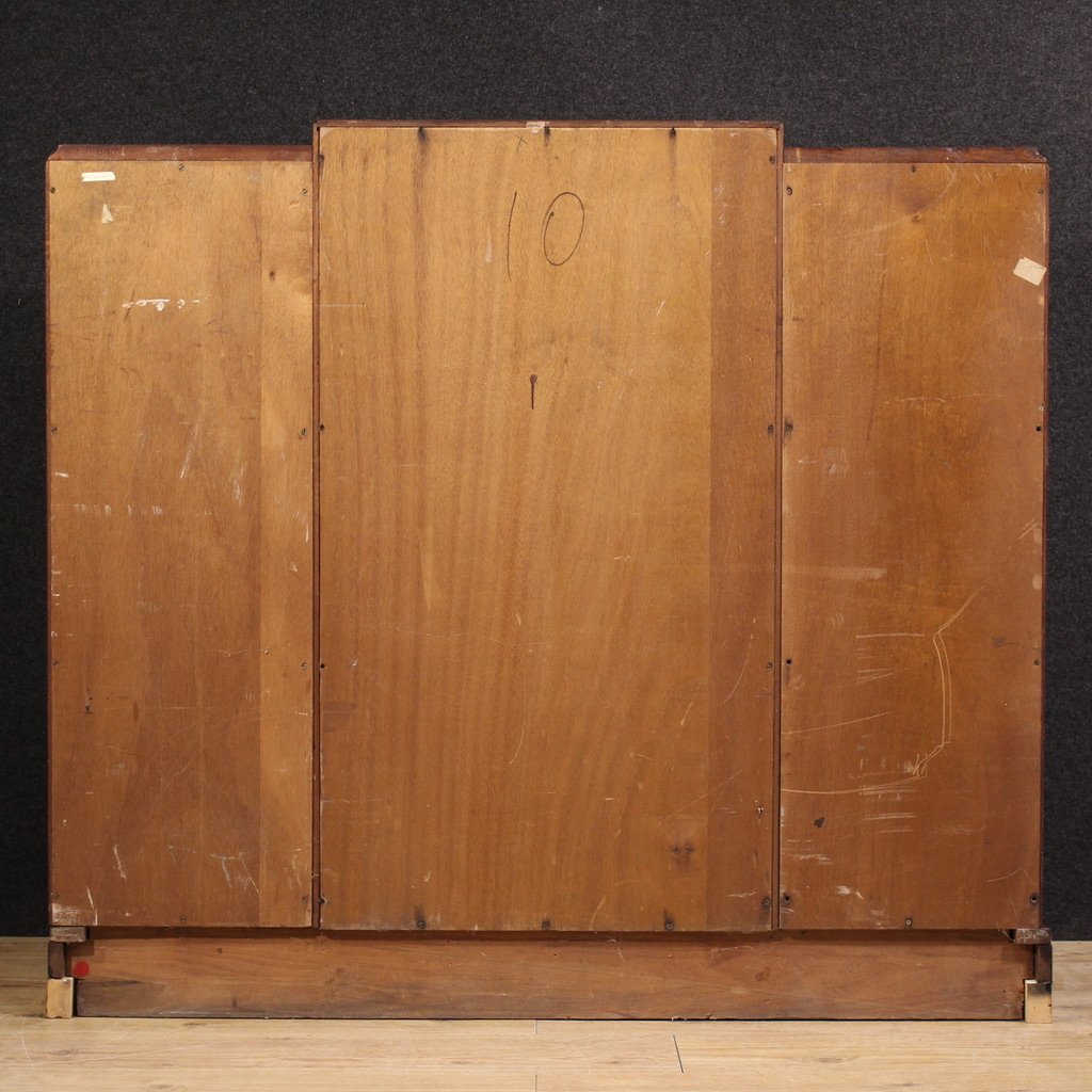 Chiffonier anglais Art Déco du 20ème siècle-photo-2