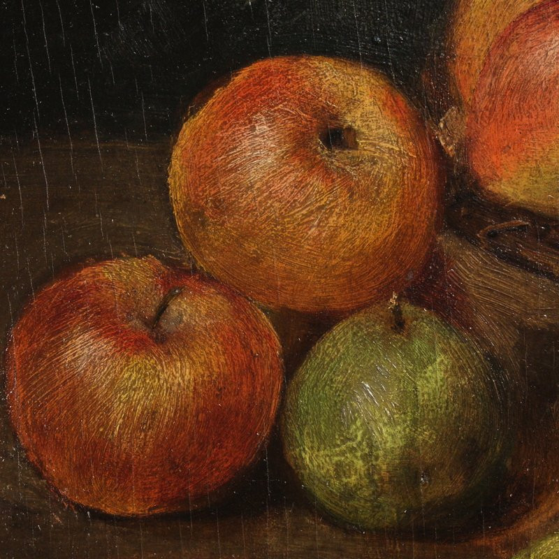 Peinture française du 20ème siècle, nature morte aux fruits-photo-6