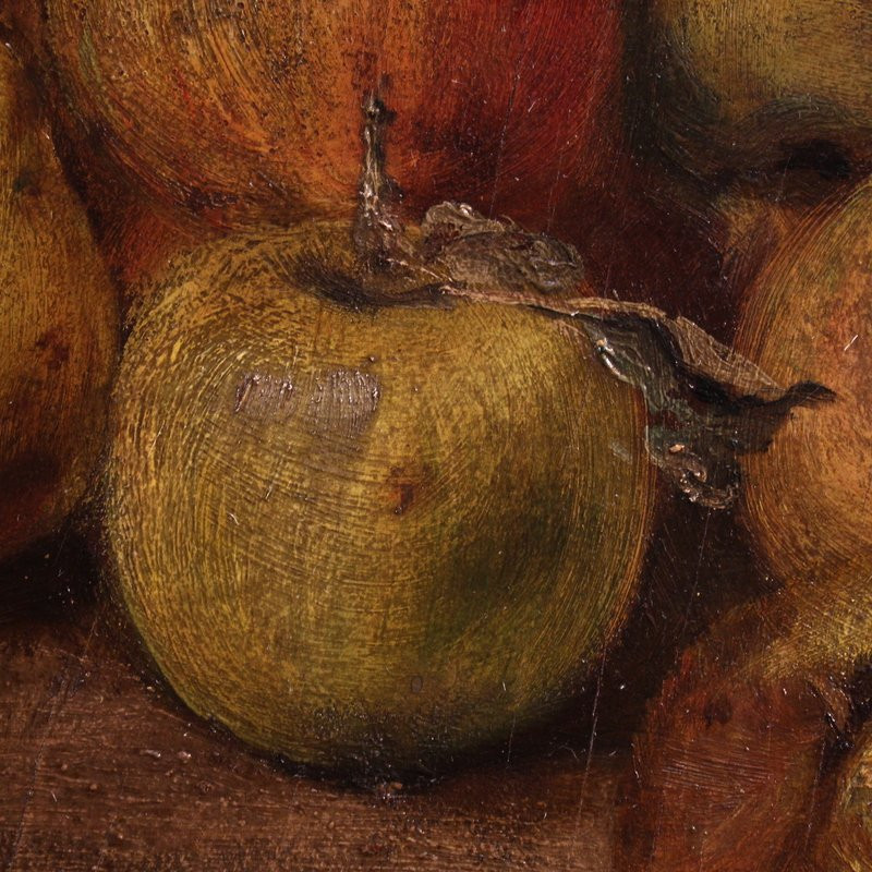 Peinture française du 20ème siècle, nature morte aux fruits-photo-7
