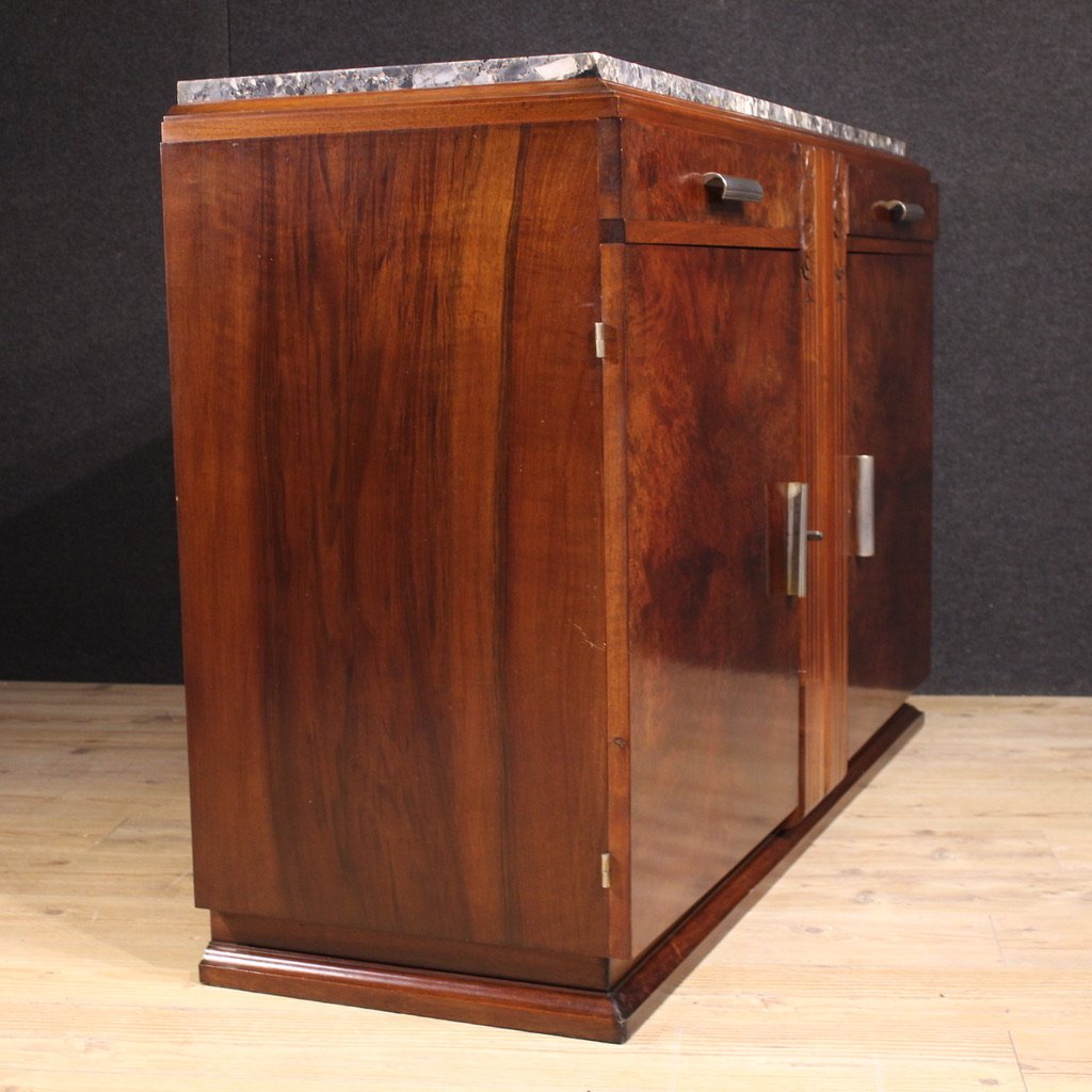 French Art Deco Sideboard From The 1930s-photo-3