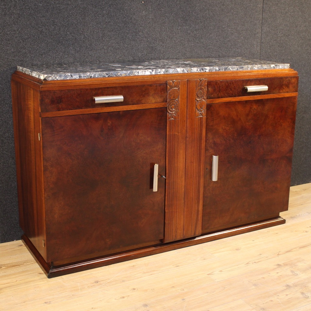 French Art Deco Sideboard From The 1930s