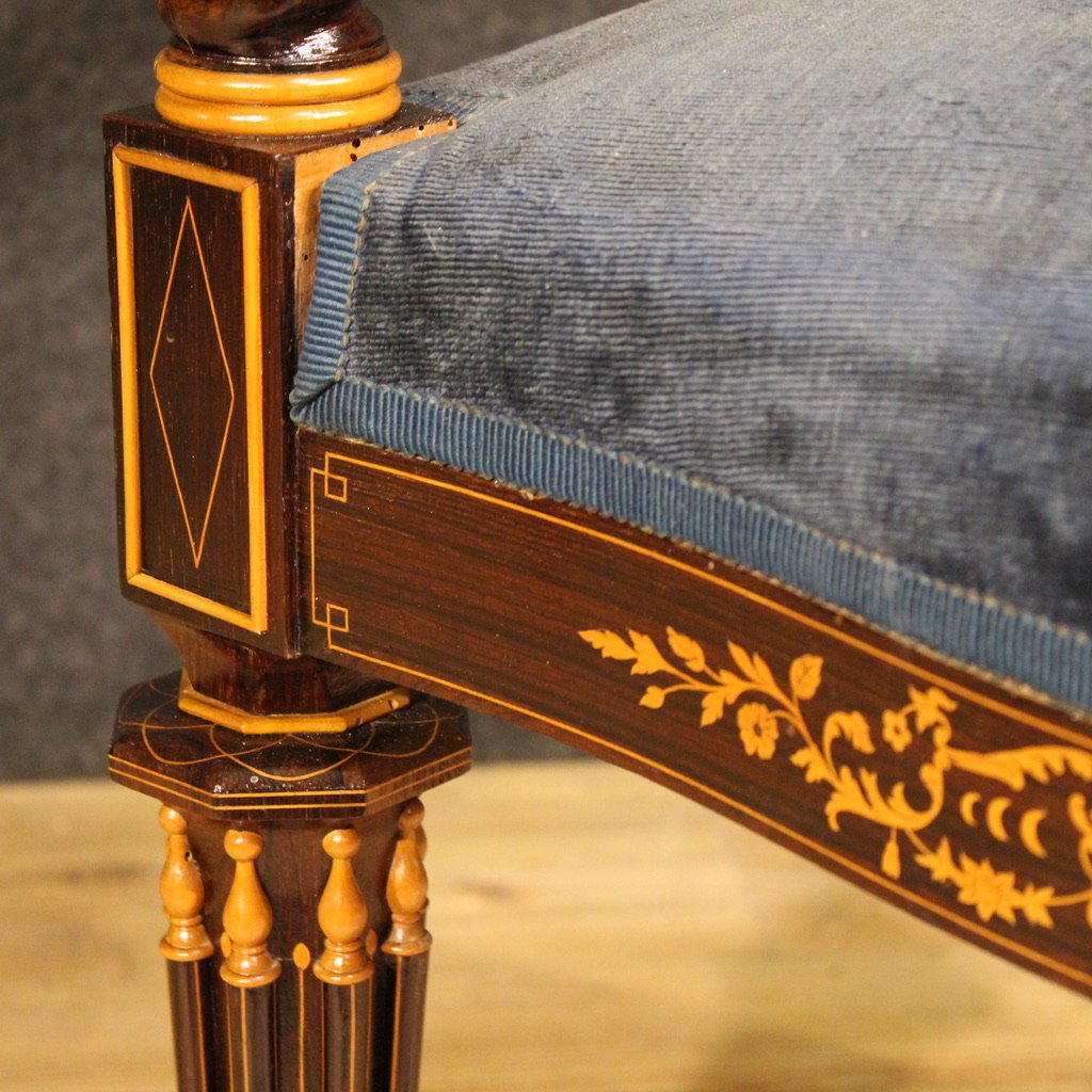 Paire de fauteuils français Charles X du 19ème siècle-photo-2