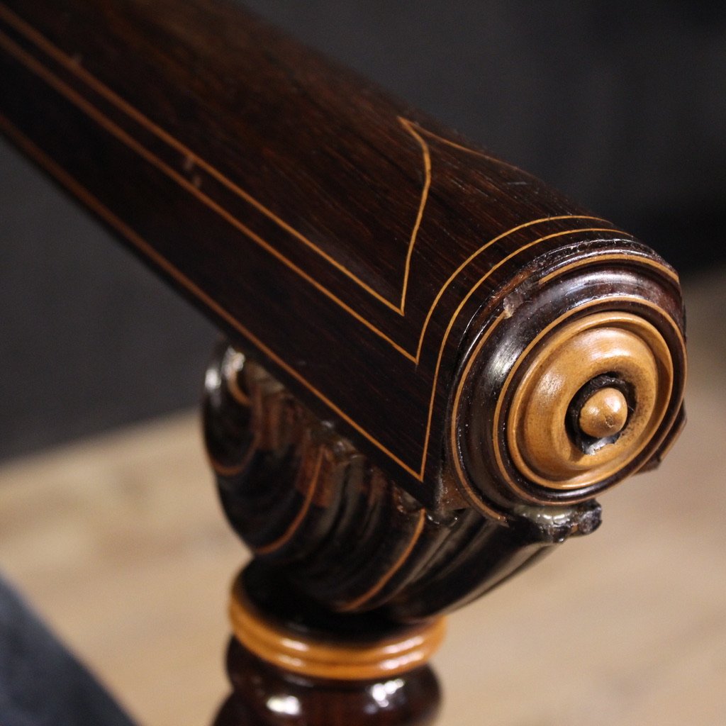 Paire de fauteuils français Charles X du 19ème siècle-photo-4