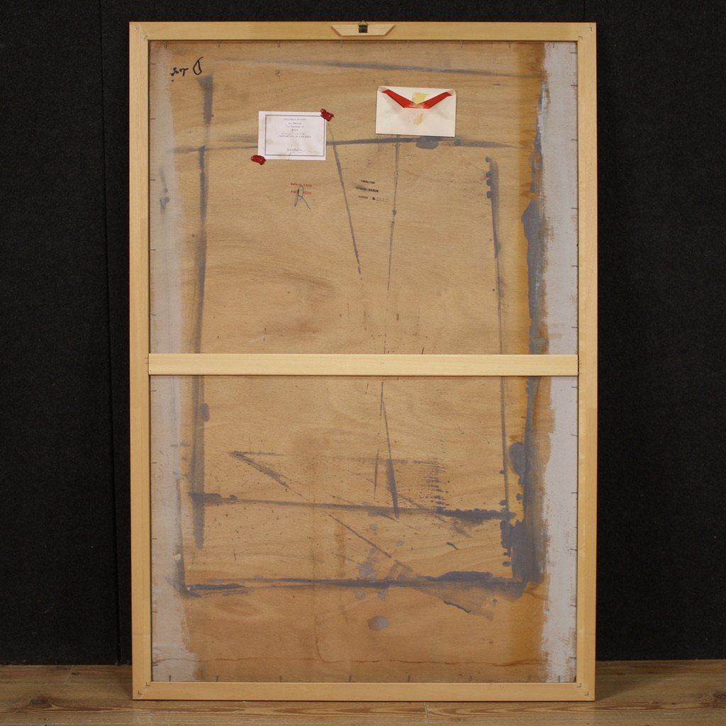 Peinture de nu féminin signée par Vellani Marchi datée de 1970-photo-1