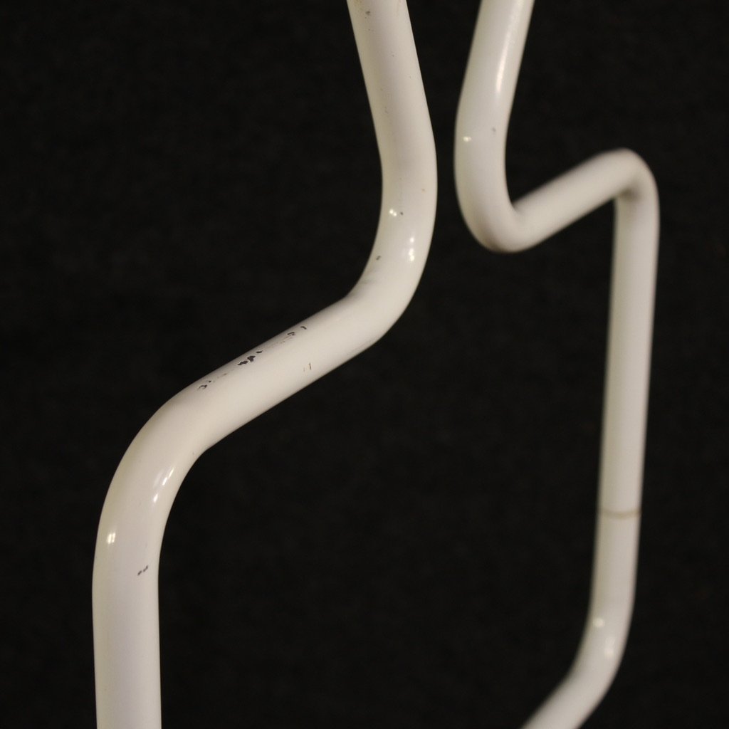 Valet de nuit en métal des années 1970-photo-2