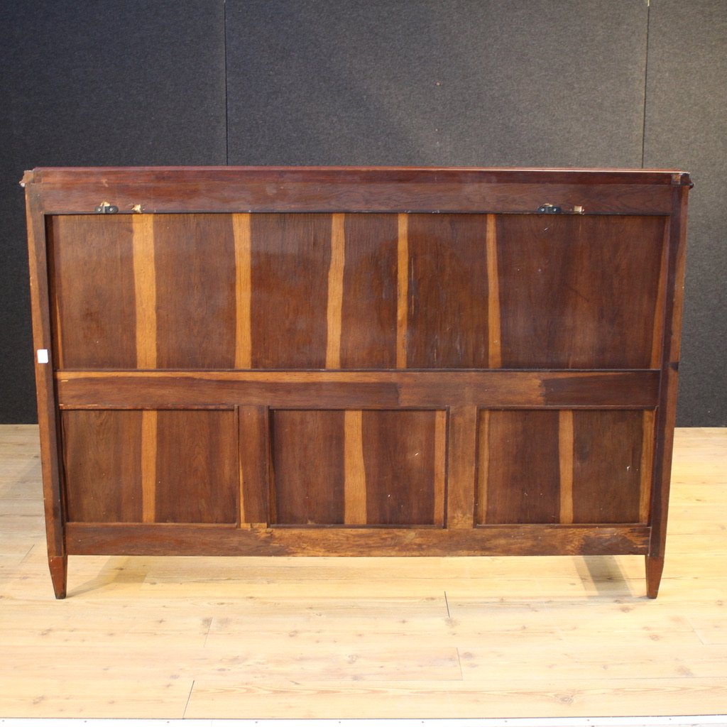 Lit double italien de style Louis XVI du 20ème siècle-photo-2